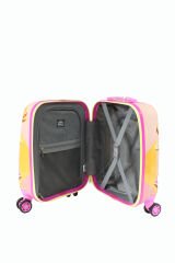 Coral High 16790 Donutlu Kız Desen - ABS  Çocuk Valizi