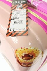 Coral High 16790 Donutlu Kız Desen - ABS  Çocuk Valizi