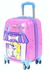 Coral High 16776 Pet Shop Desen - ABS  Çocuk Valizi