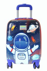 Coral High 16743 Astranot Desen - ABS  Çocuk Valizi