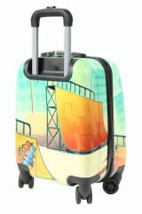 Coral High 16742 Kaykay Desen - ABS  Çocuk Valizi