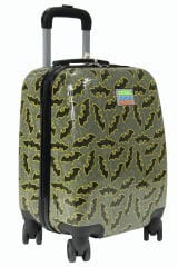 Coral High 16740 Yarasa Desen - ABS  Çocuk Valizi