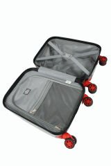 Coral High 16738 Kırmızı Araba Desen - ABS  Çocuk Valizi