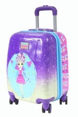 Coral High 16726 Anime Kız Desen - ABS  Çocuk Valizi