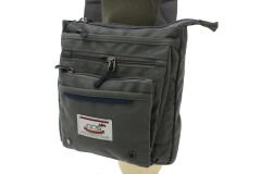 Ççs 31245 Polyester Kumaş Kadın Çapraz Omuz Çanta Gri