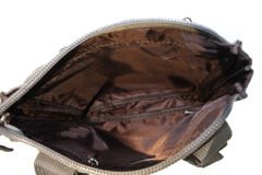 Ççs 31245 Polyester Kumaş Kadın Çapraz Omuz Çanta Gri