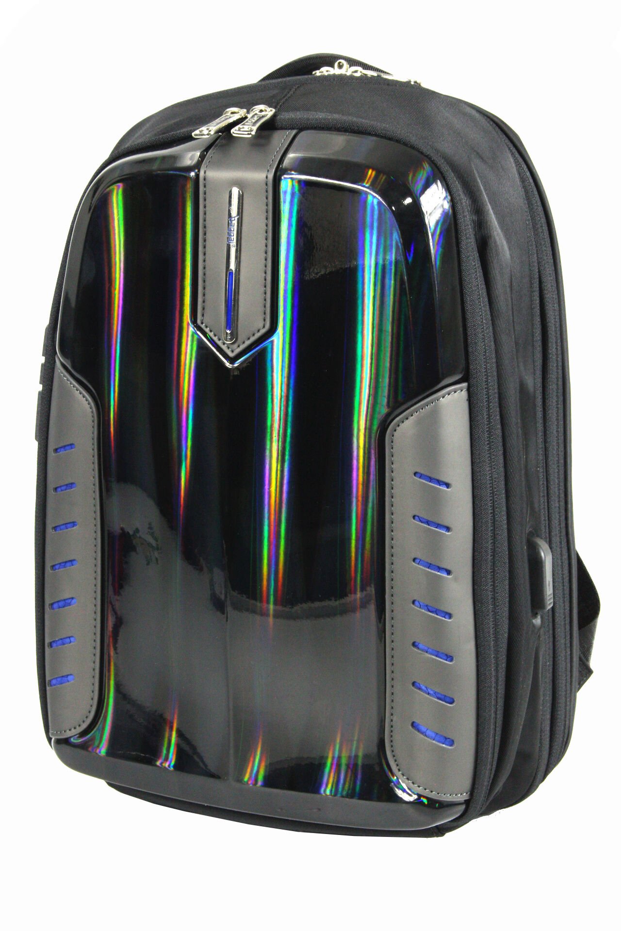 BAGGAJ S24138 POLYESTER  LAPTOP/SIRT ÇANTASI Siyah - Mavi