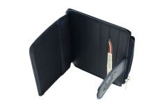 Plcuz 7658 U.S.Polo Assn.Hakiki Deri Erkek Kartlık Lacivert