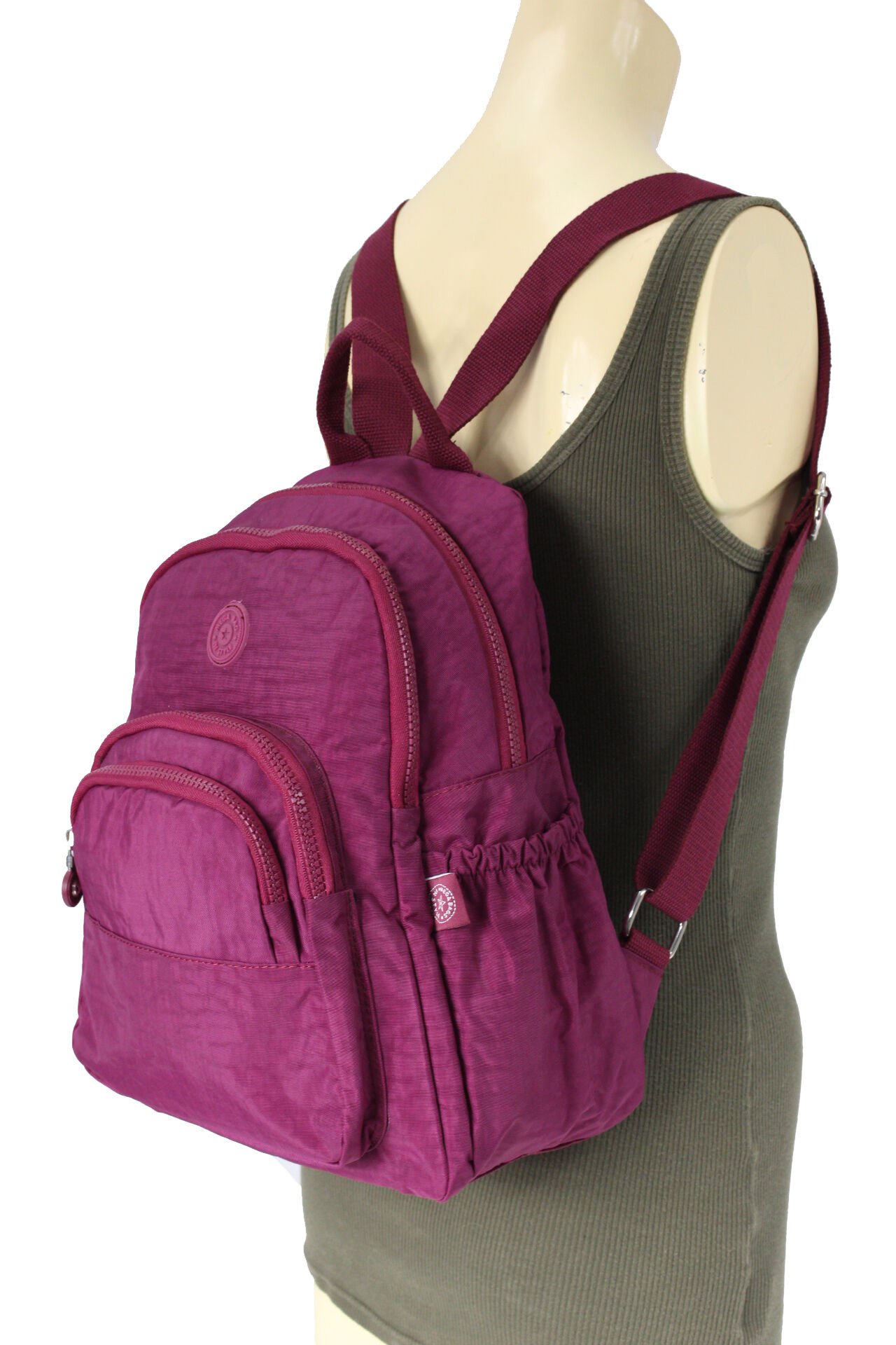 M 251 Mega Bag Klinkır Kadın Sırt Çantası Bordo