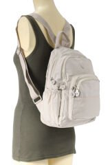 M 251 Mega Bag Klinkır Kadın Sırt Çantası Krem