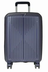 GRND 10728 PP CARMILLA- Büyük + Orta + Kabin Boy Valiz / Bavul Seti - Lacivert