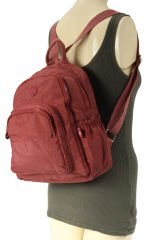 M 251 Mega Bag Klinkır Kadın Sırt Çantası Kiremit