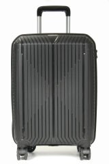 GRND 10728 PP CARMILLA- Büyük + Orta + Kabin Boy Valiz / Bavul Seti - Siyah