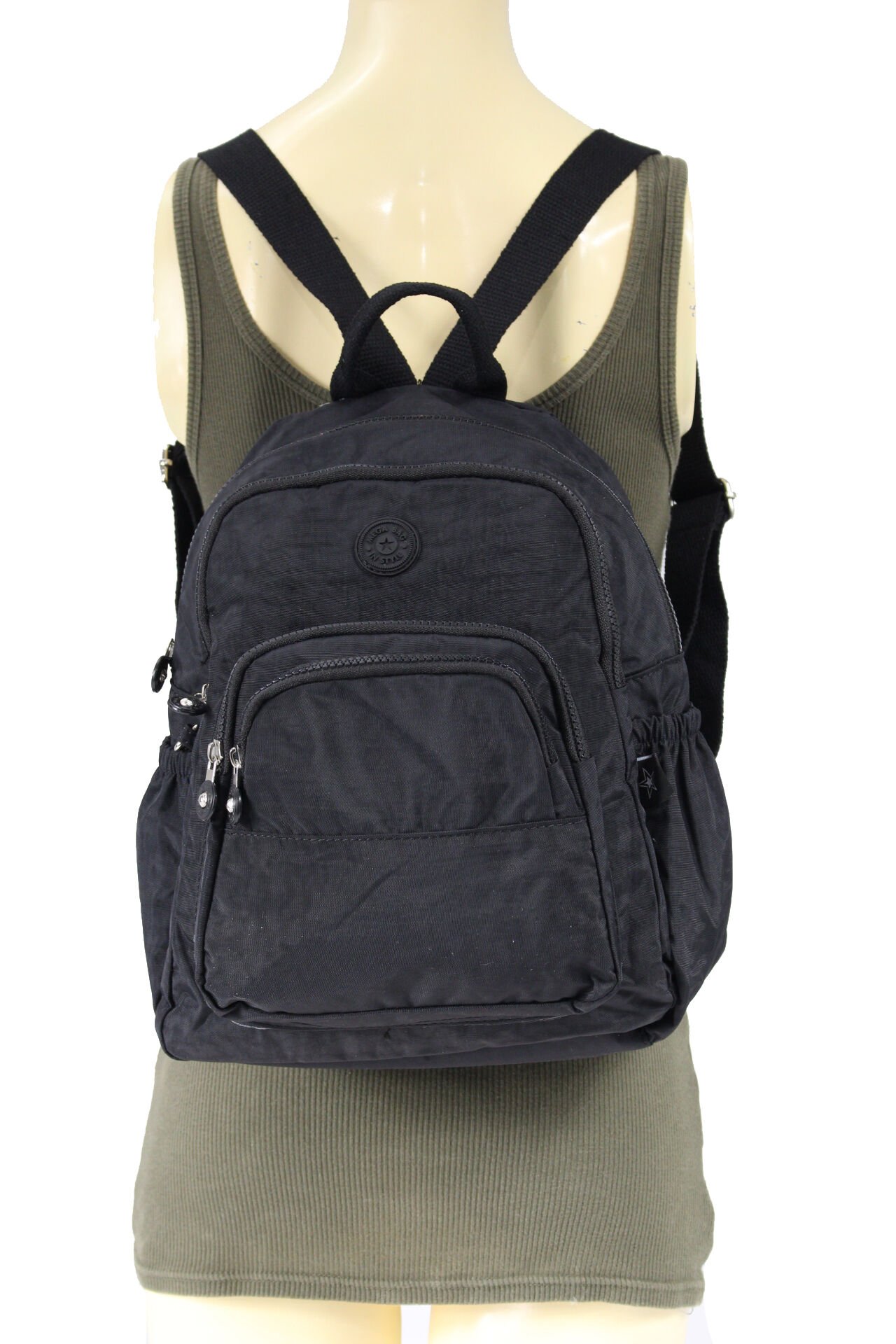 M 251 Mega Bag Klinkır Kadın Sırt Çantası Siyah