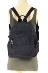 M 251 Mega Bag Klinkır Kadın Sırt Çantası Siyah