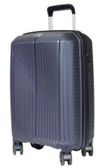 GRND 10728 PP CARMILLA- Büyük + Orta + Kabin Boy Valiz / Bavul Seti - Lacivert