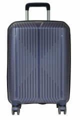 GRND 10728 PP CARMILLA- Büyük + Orta + Kabin Boy Valiz / Bavul Seti - Lacivert