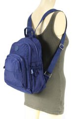 M 251 Mega Bag Klinkır Kadın Sırt Çantası Lacivert