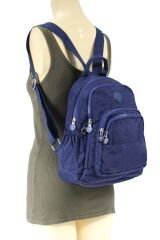 M 251 Mega Bag Klinkır Kadın Sırt Çantası Lacivert