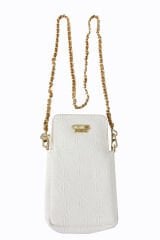 Ççs London 10022 Suni Deri Kadın Telefon Çantası, Telefonluk