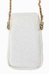 Ççs London 10022 Suni Deri Kadın Telefon Çantası, Telefonluk