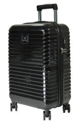 Nippon 1811 Nomad PC - Büyük + Orta + Kabin Boy Valiz / Bavul Seti - Siyah