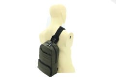 N 00726 National Geographic Erkek Göğüs Çantası - Body Bag Siyah