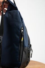 M 1031 Mega Bag Unisex Göğüs Çapraz Çanta, Body Bag Lacivert