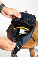 M 1031 Mega Bag Unisex Göğüs Çapraz Çanta, Body Bag Lacivert