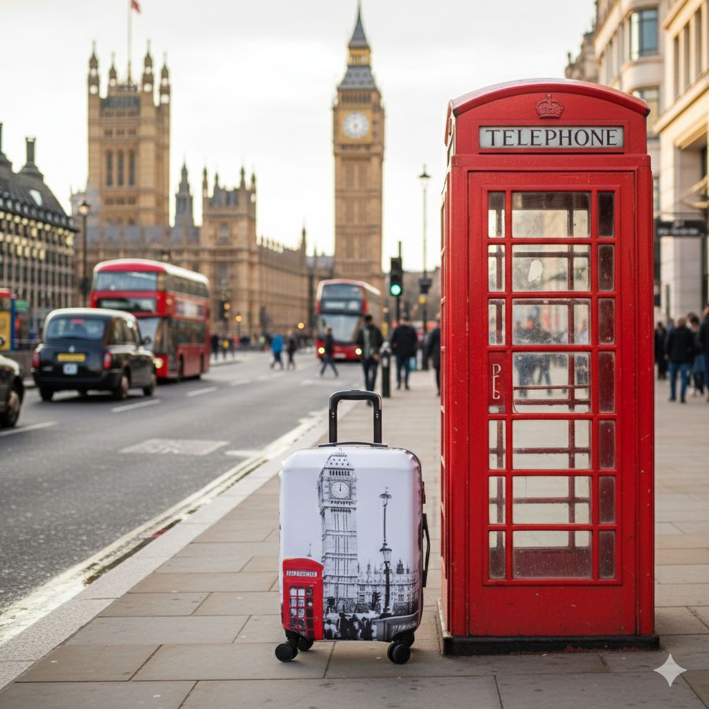 (My#22 Londra) VALİZ İÇİN KILIF