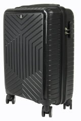 Metropolitan SDR 103 PP Valiz Seti - Büyük + Orta + Kabin Boy - Siyah