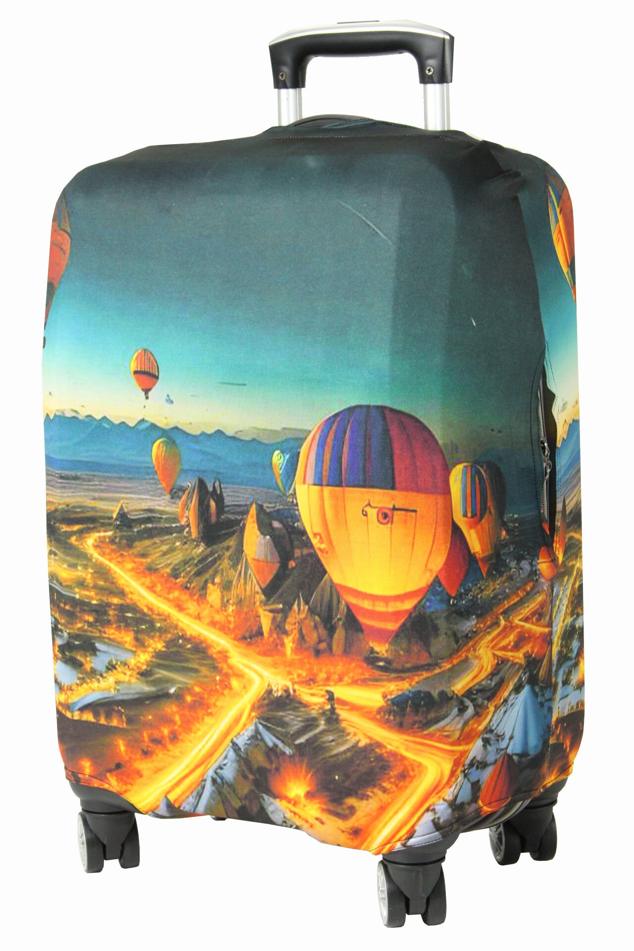 (My#97  Kapadokya 8) VALİZ İÇİN KILIF