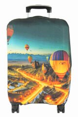 (My#97  Kapadokya 8) VALİZ İÇİN KILIF