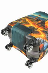 (My#97  Kapadokya 8) VALİZ İÇİN KILIF