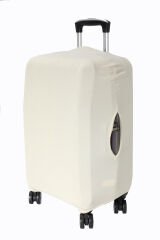 (My Bej) VALİZ İÇİN KILIF Siyah - Orta Boy