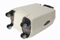 (My Bej) VALİZ İÇİN KILIF Siyah - Büyük Boy