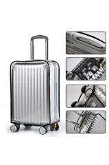 (My Şeffaf) VALİZ İÇİN KILIF Seti - Kabin+ Orta + Büyük