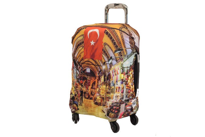 (My#39 Kapalı Çarşı) VALİZ İÇİN KILIF