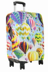 (My#96 KAPADOKYA 7) VALİZLER İÇİN KILIF SETİ (KABİN ORTA VE BÜYÜK)