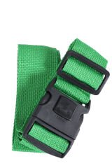 Metropolitan Valiz Bavul Çanta Emniyet Kemeri-Yeşil, Kilitli, 4 Adet