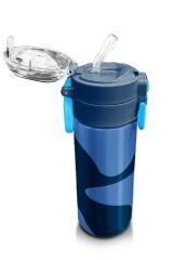 Coral Hıgh Çelik Matara Lacivert-Mavi