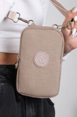 M 226 Mega Bag Krinkıl Kumaş Unisex Küçük Omuz Çantası, Telefonluk