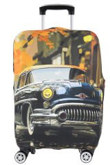 (My#104 Antika) VALİZ İÇİN KILIF