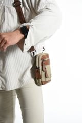 M 420 Mega Bag Çok Gözlü Küçük Günlük Omuz / Çapraz Çanta