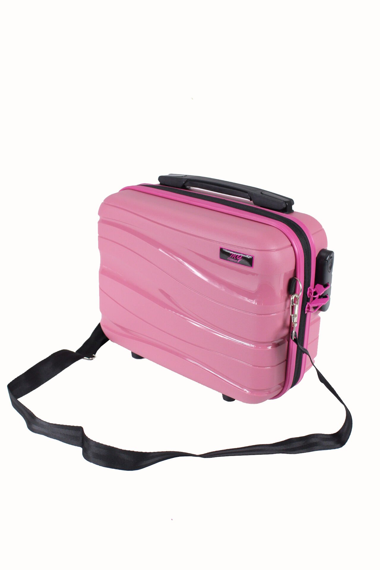 My Luggage 50140 Pp Seyahat Makyaj Cantasi Gulkurusu-Siyah