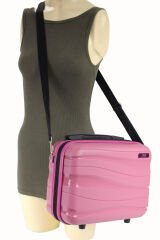 My Luggage 50140 Pp Seyahat Makyaj Cantasi Gulkurusu-Siyah