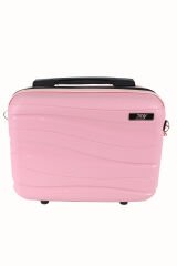 My Luggage 50140 Pp Seyahat Makyaj Cantasi Pembe-Siyah