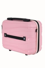 My Luggage 50140 Pp Seyahat Makyaj Cantasi Pembe-Siyah