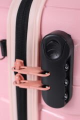 My Luggage 50140 Pp Seyahat Makyaj Cantasi Pembe-Siyah