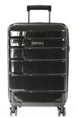 Nippon Ayna PC Orta  Boy Valiz 1807 Titanium - Siyah